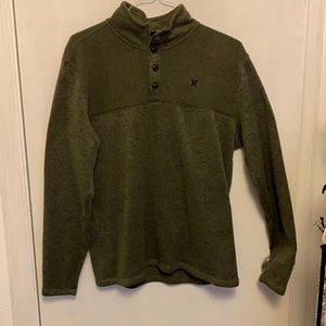 Hurley 1/4 button pullover